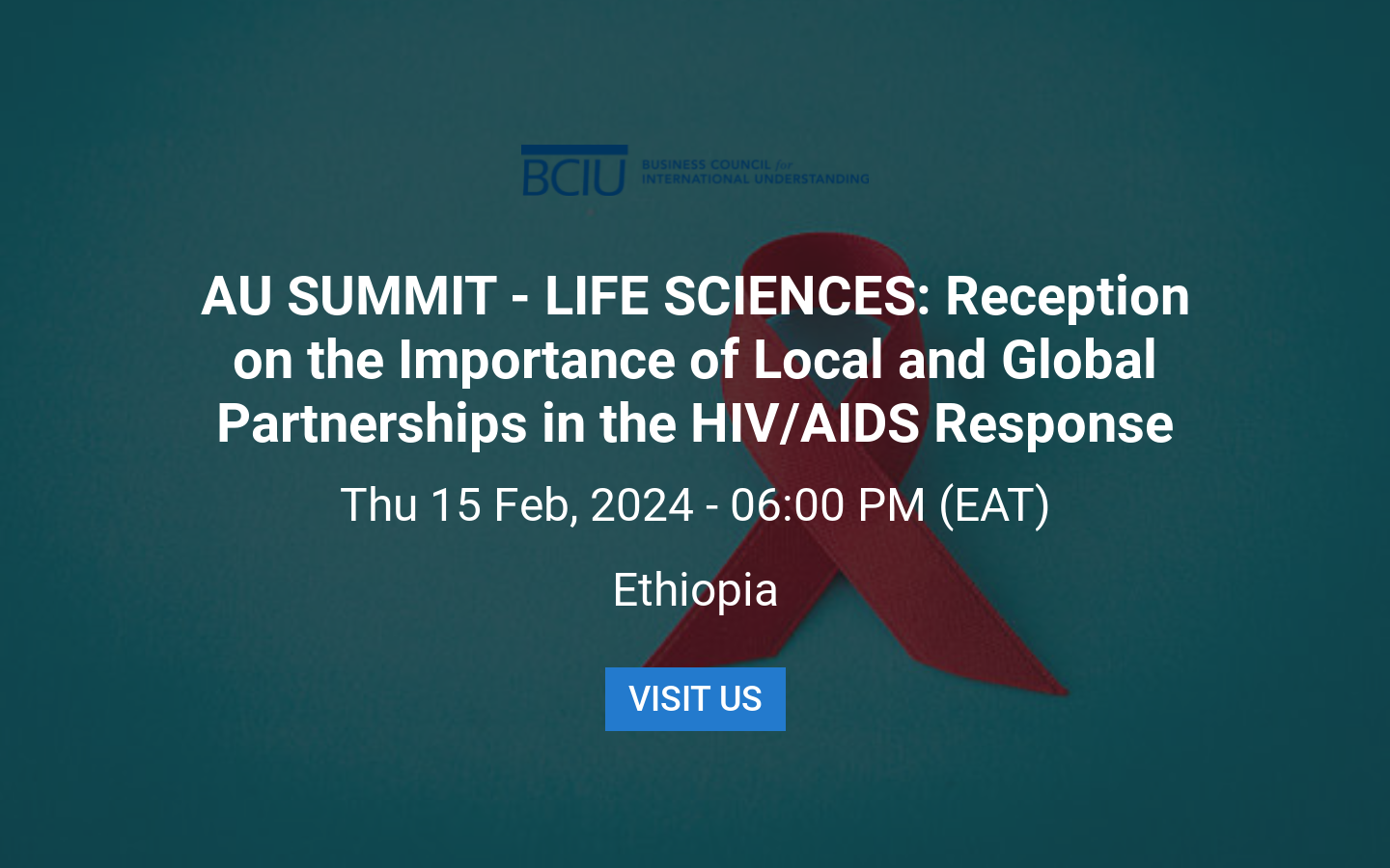 AU SUMMIT LIFE SCIENCES Reception on the Importance of Local and