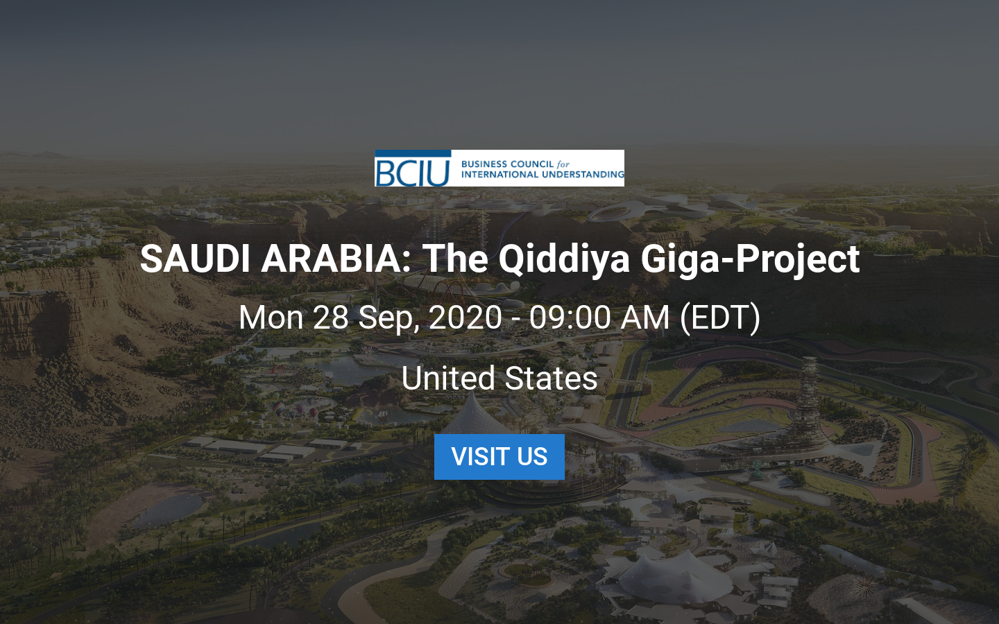 SAUDI ARABIA: The Qiddiya Giga-Project